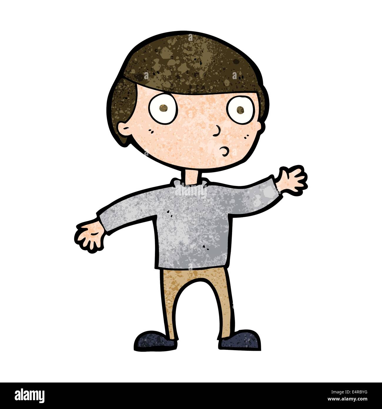 cartoon waving man Stock Vector Image & Art - Alamy