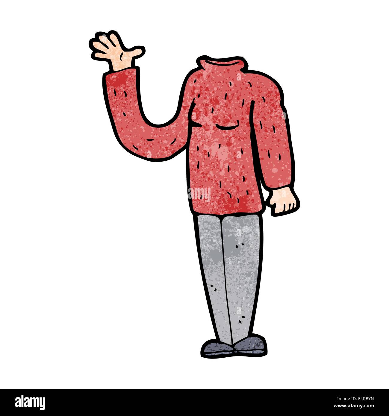 Cartoon headless body hi-res stock photography and images - Alamy