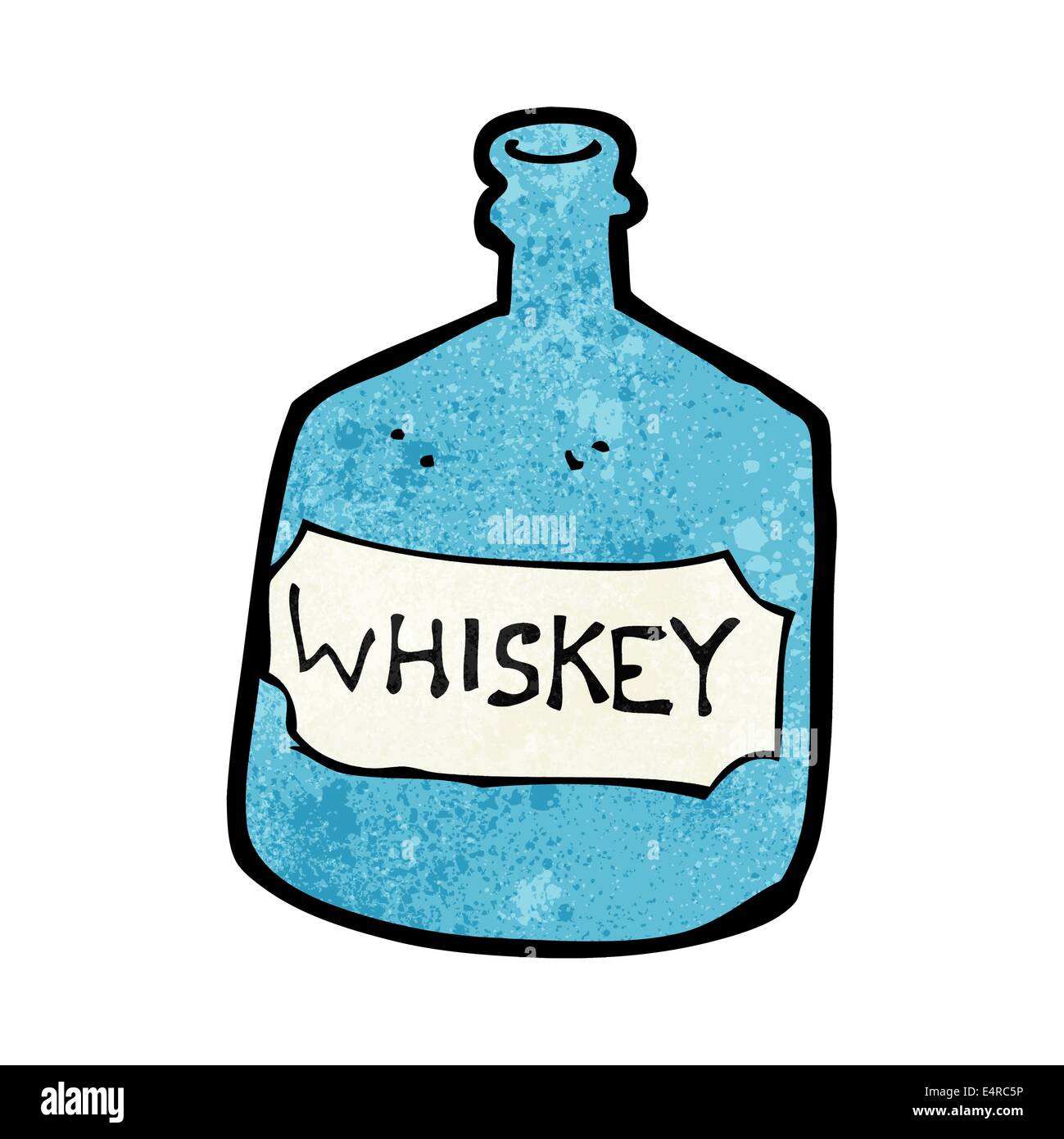 whiskey bottle cartoon