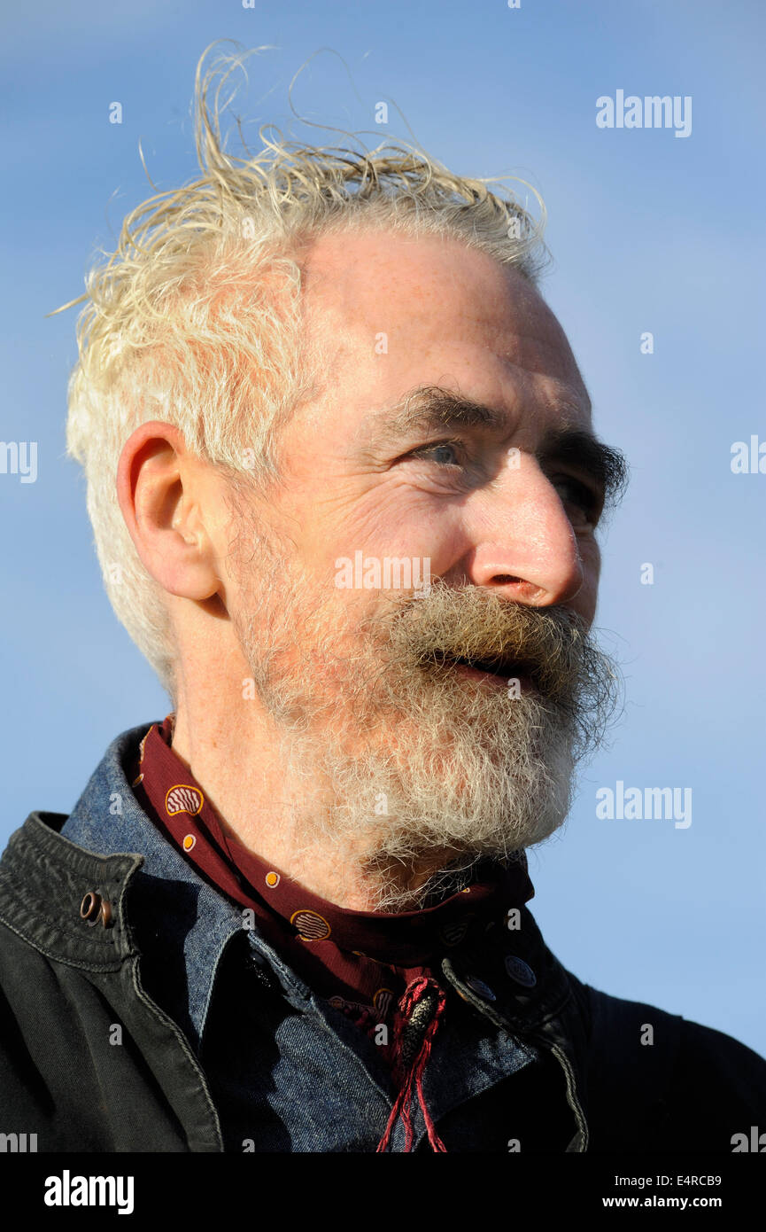 John byrne scottish artist playwright the slab boys hi-res stock ...