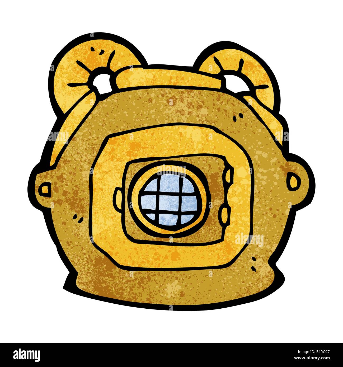 cartoon deep sea diver helmet Stock Vector Image & Art - Alamy