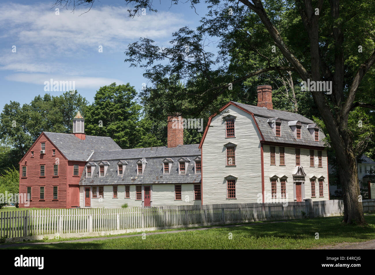 Dwight House, Old Deerfield AKA Historic Deerfield. Massachusetts, USA