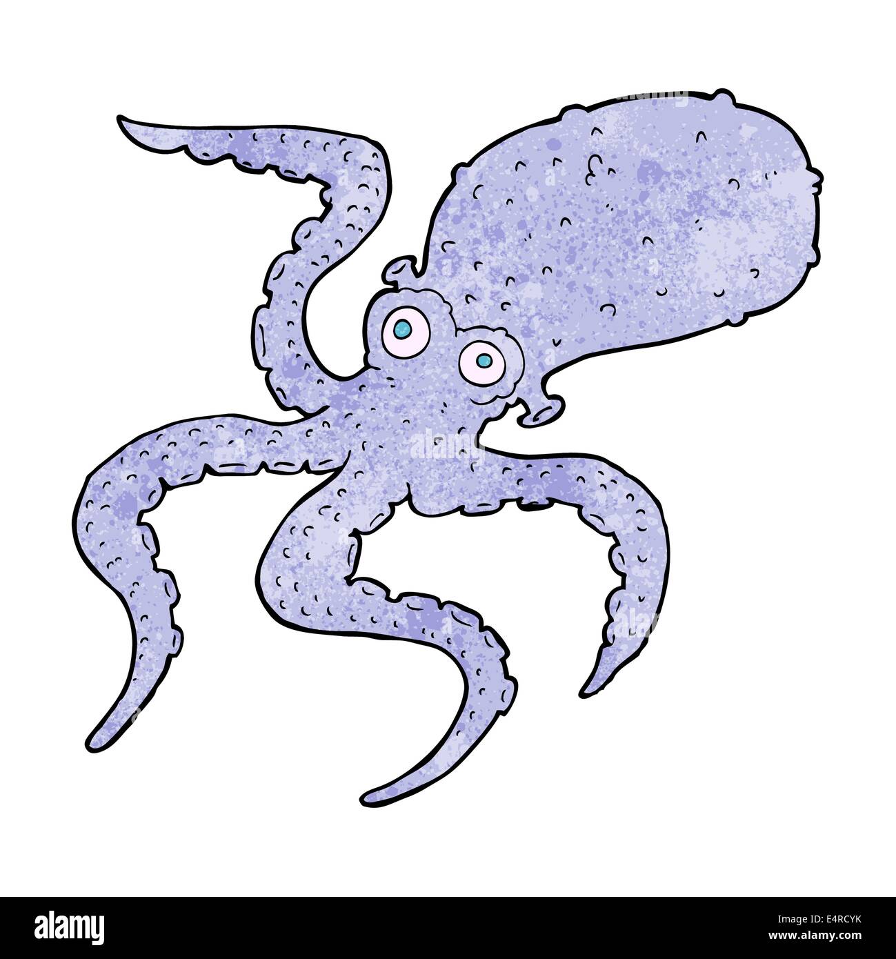 Crazy octopus Stock Vector Images - Alamy