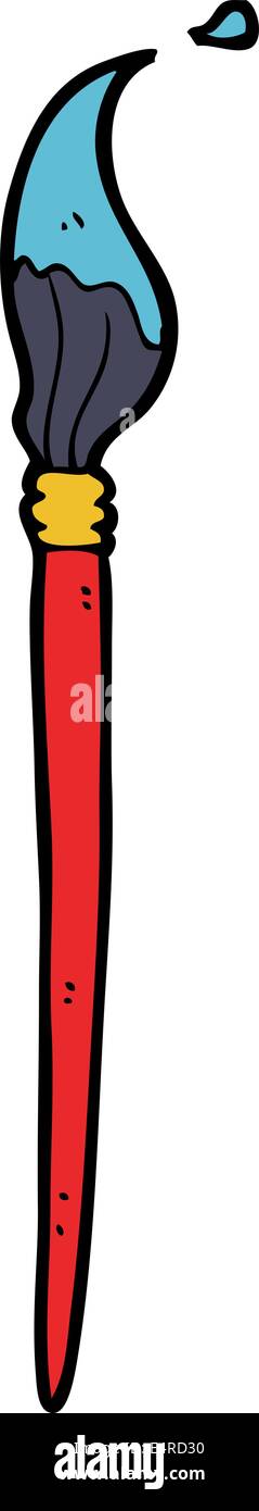 cartoon artist's brush Stock Vector Image & Art - Alamy
