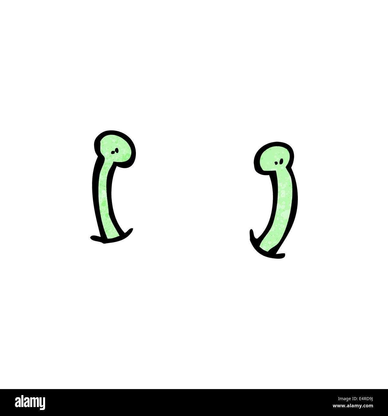 cartoon alien antennae Stock Vector Image & Art Alamy