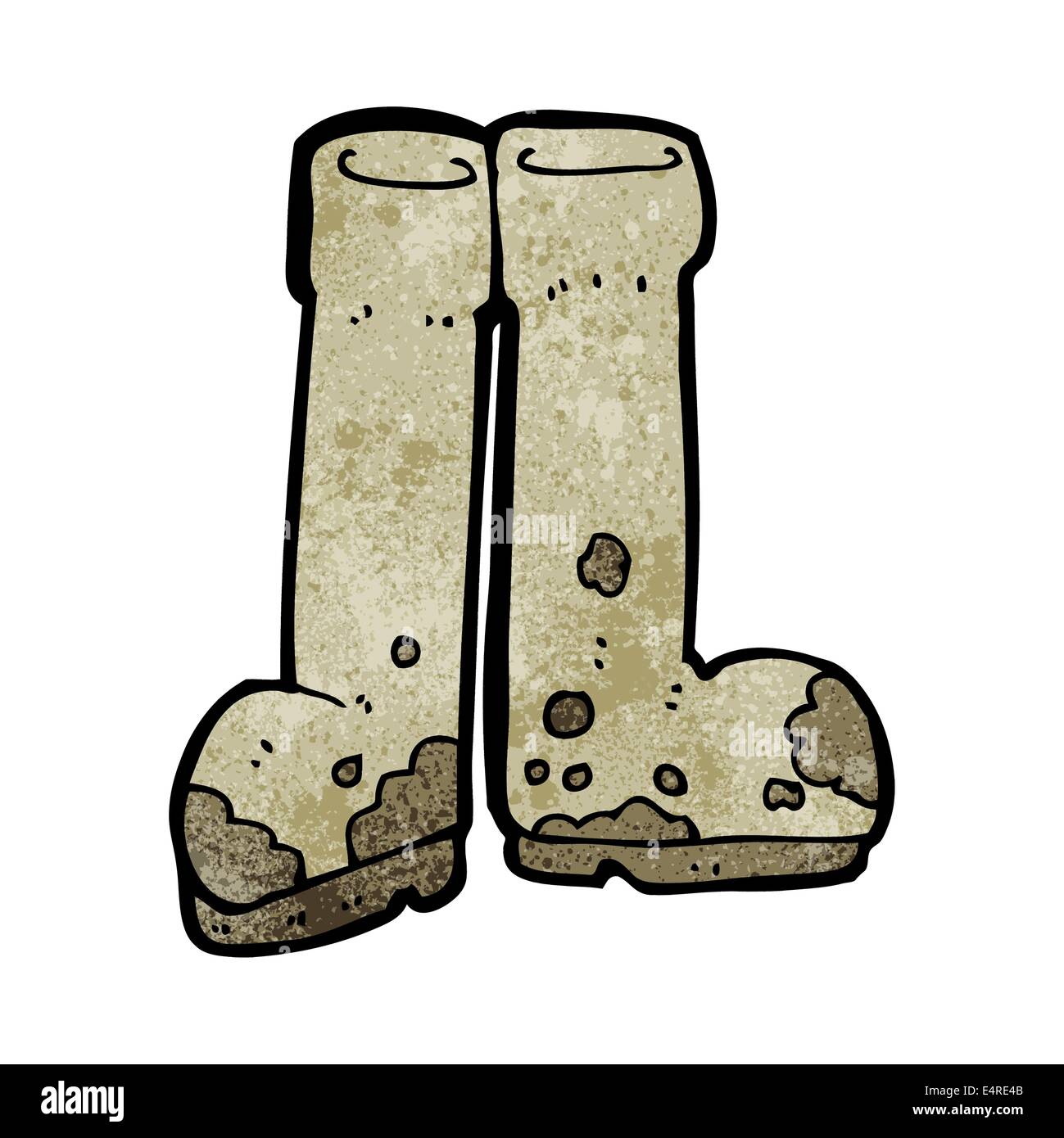 cartoon muddy boots Stock Vector Image & Art Alamy