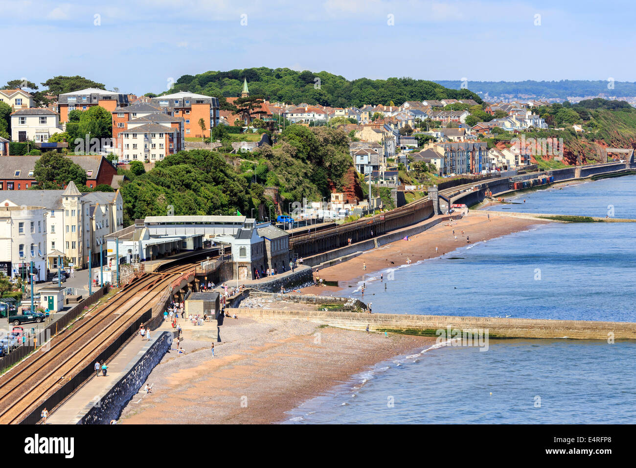dawlish devon england uk Stock Photo Alamy