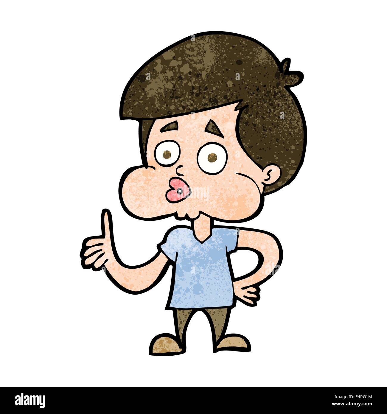cartoon boy giving thumbs up Stock Vector Image & Art - Alamy