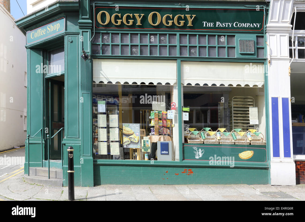 Pasty shop falmouth cornwall hires stock photography and images Alamy