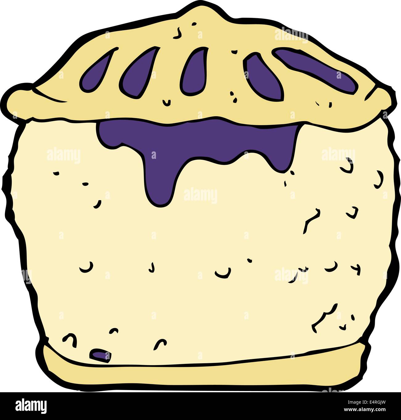 cartoon meat pie Stock Vector Image & Art Alamy