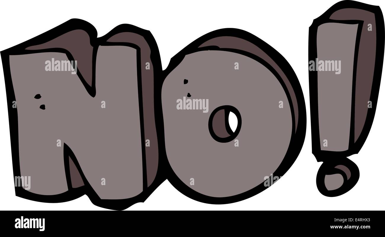 cartoon no symbol Stock Vector Image & Art - Alamy