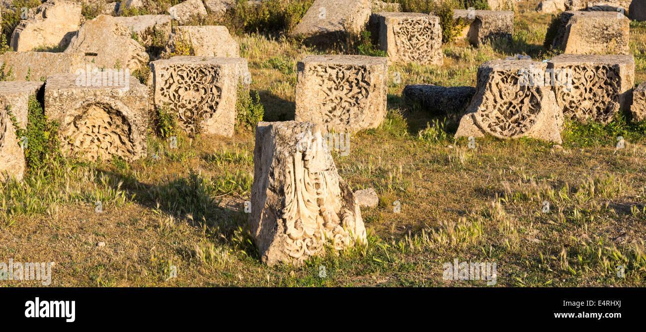ruined capitals, Great Mosque of Harran, Anatolia, Turkey Stock Photo