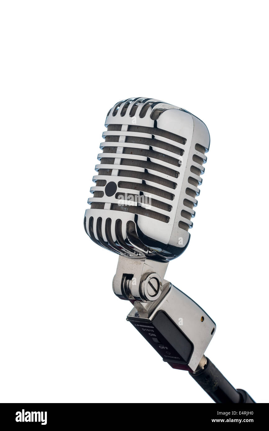 Microphone, Mikrofon Stock Photo