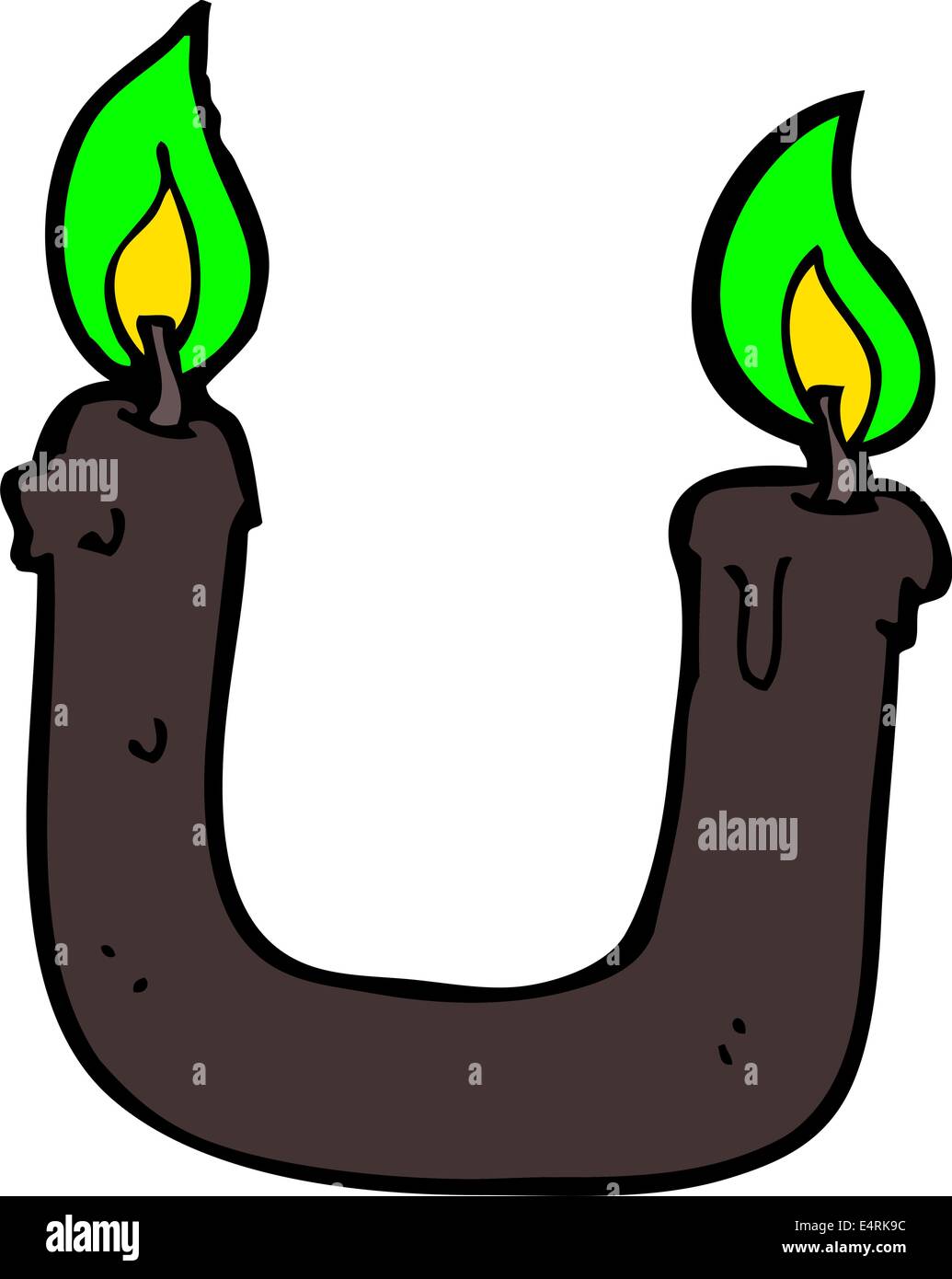 burning the candle at both ends cartoon Stock Vector Image & Art Alamy