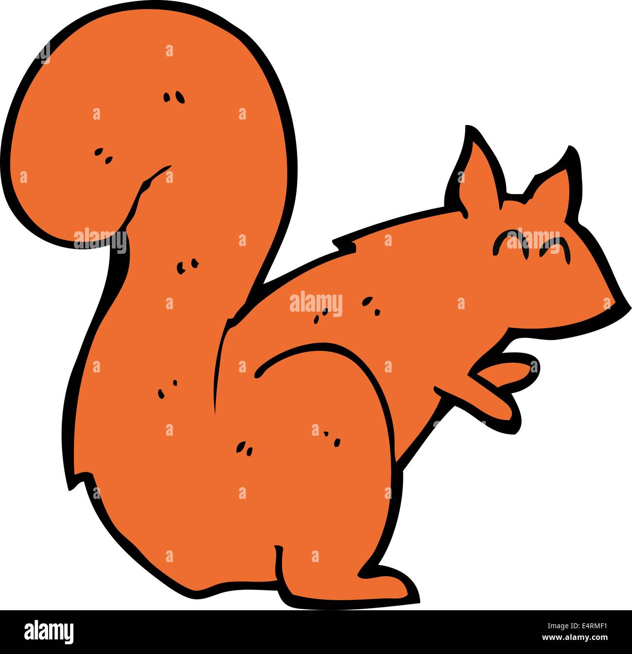 cartoon red squirrel Stock Vector Image & Art Alamy