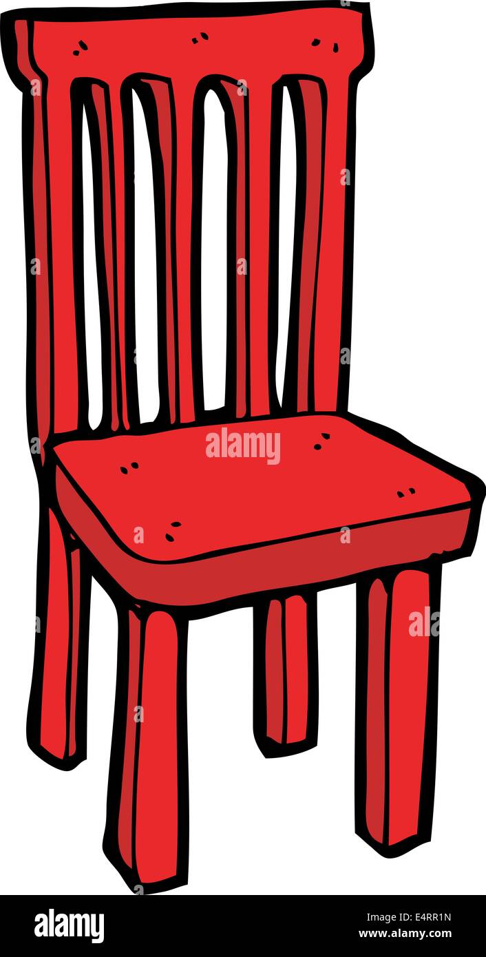 cartoon wooden chair Stock Vector Image & Art Alamy