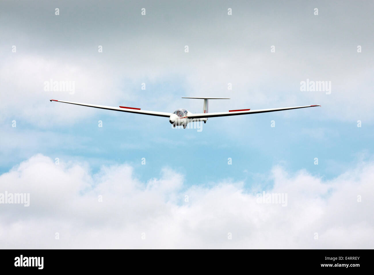 Glider in flight Stock Photo Alamy