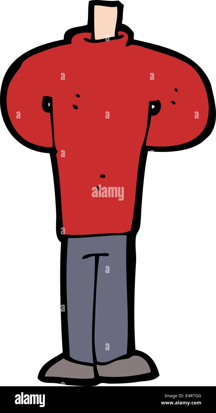 cartoon body standing still (mix and match cartoons or add own photos