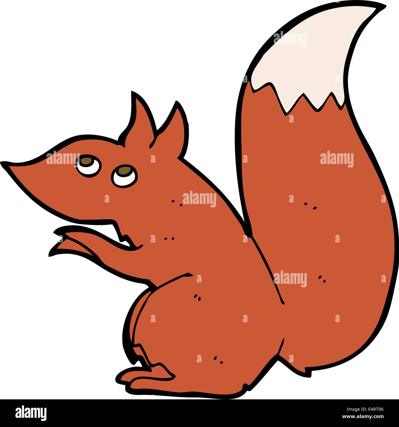 cartoon red squirrel Stock Vector Image & Art Alamy
