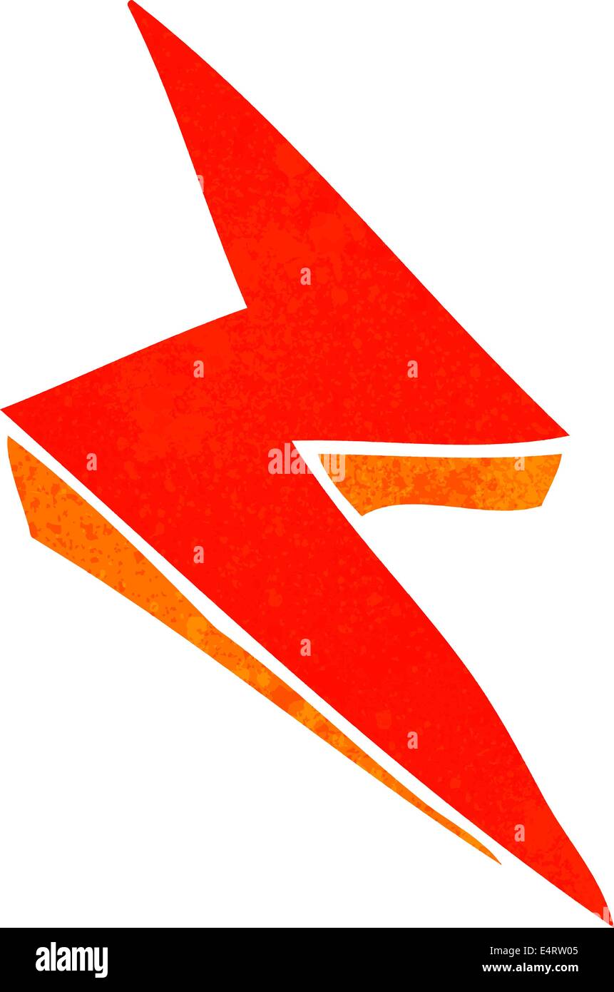 cartoon lightning bolt symbol Stock Vector Image & Art - Alamy
