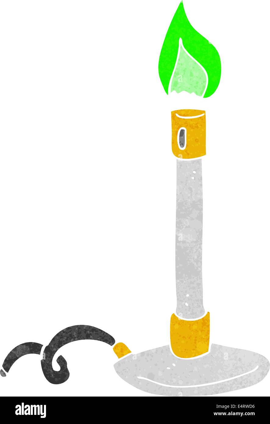 cartoon bunsen burner Stock Vector Image & Art - Alamy