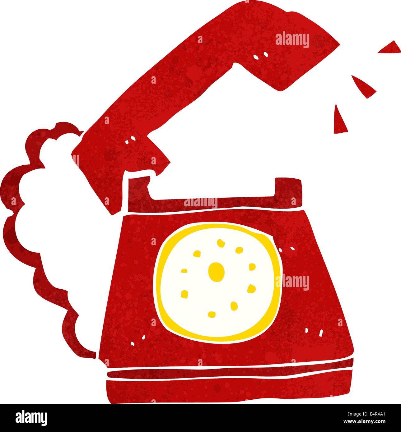 cartoon ringing telephone Stock Vector Image & Art - Alamy