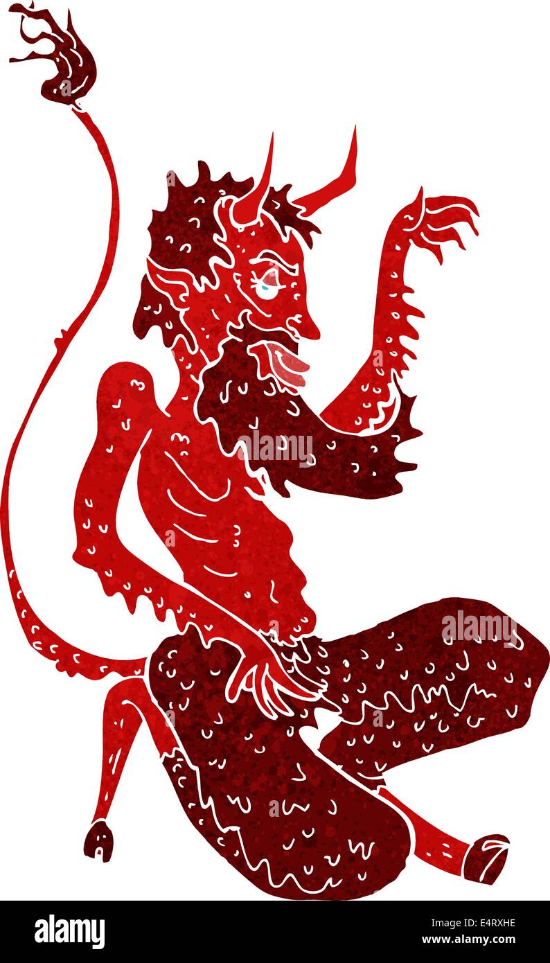 cartoon traditional devil Stock Vector Image & Art - Alamy