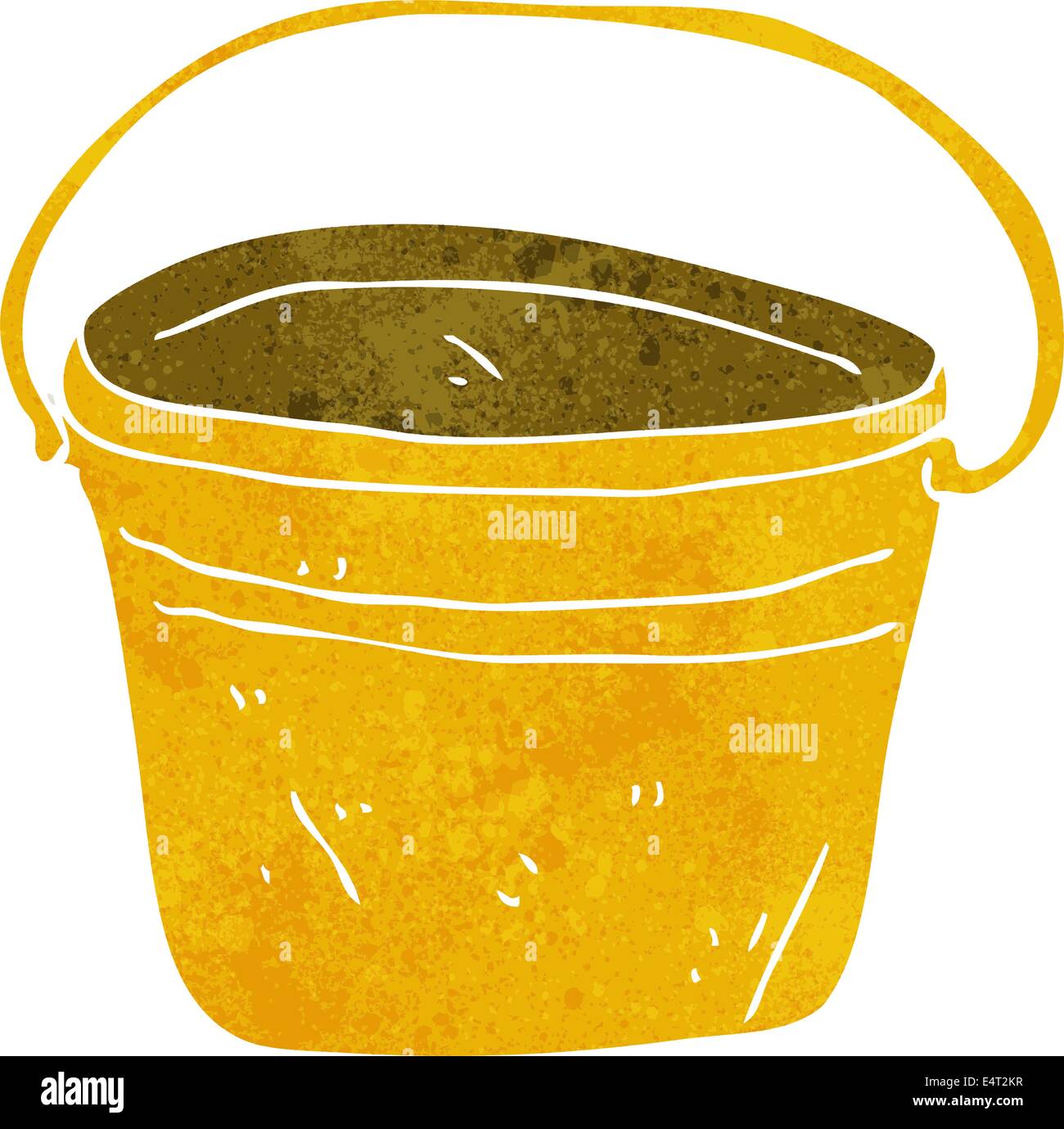 cartoon metal bucket Stock Vector Image & Art Alamy
