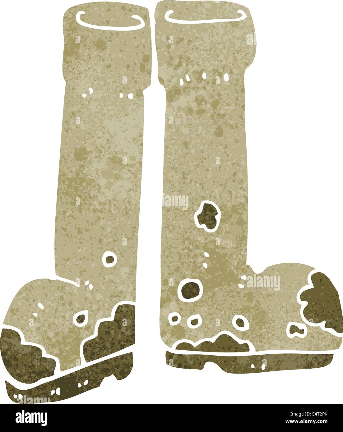 cartoon muddy boots Stock Vector Image & Art Alamy