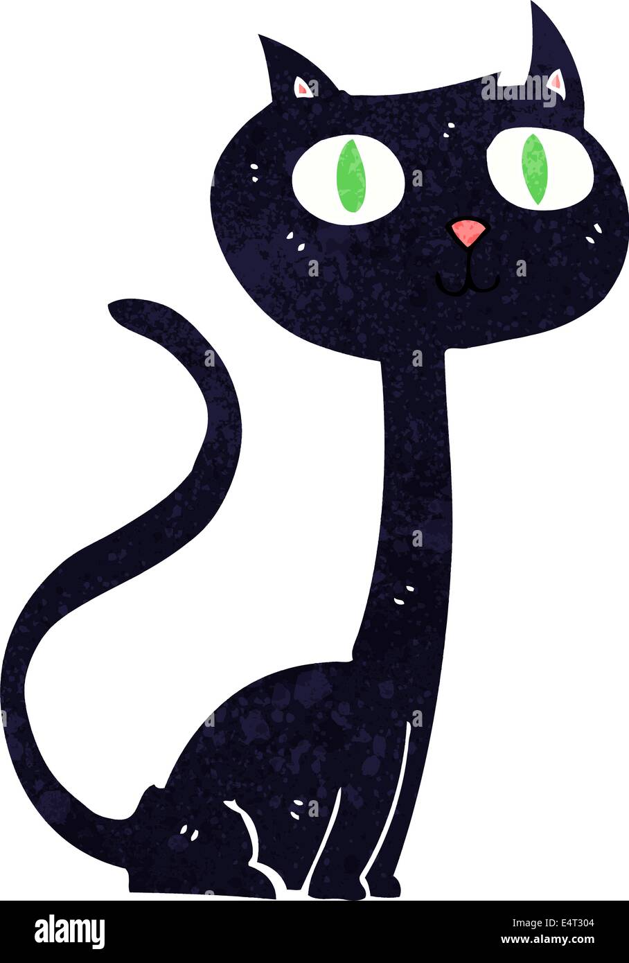cartoon black cat Stock Vector Image & Art Alamy