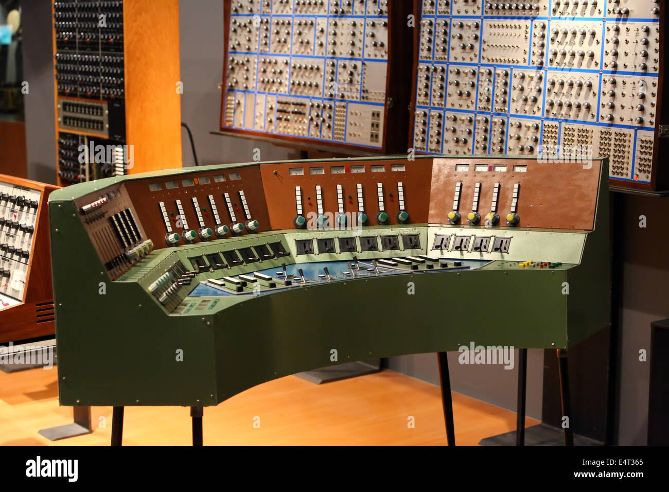 Old audio recording studio Stock Photo Alamy