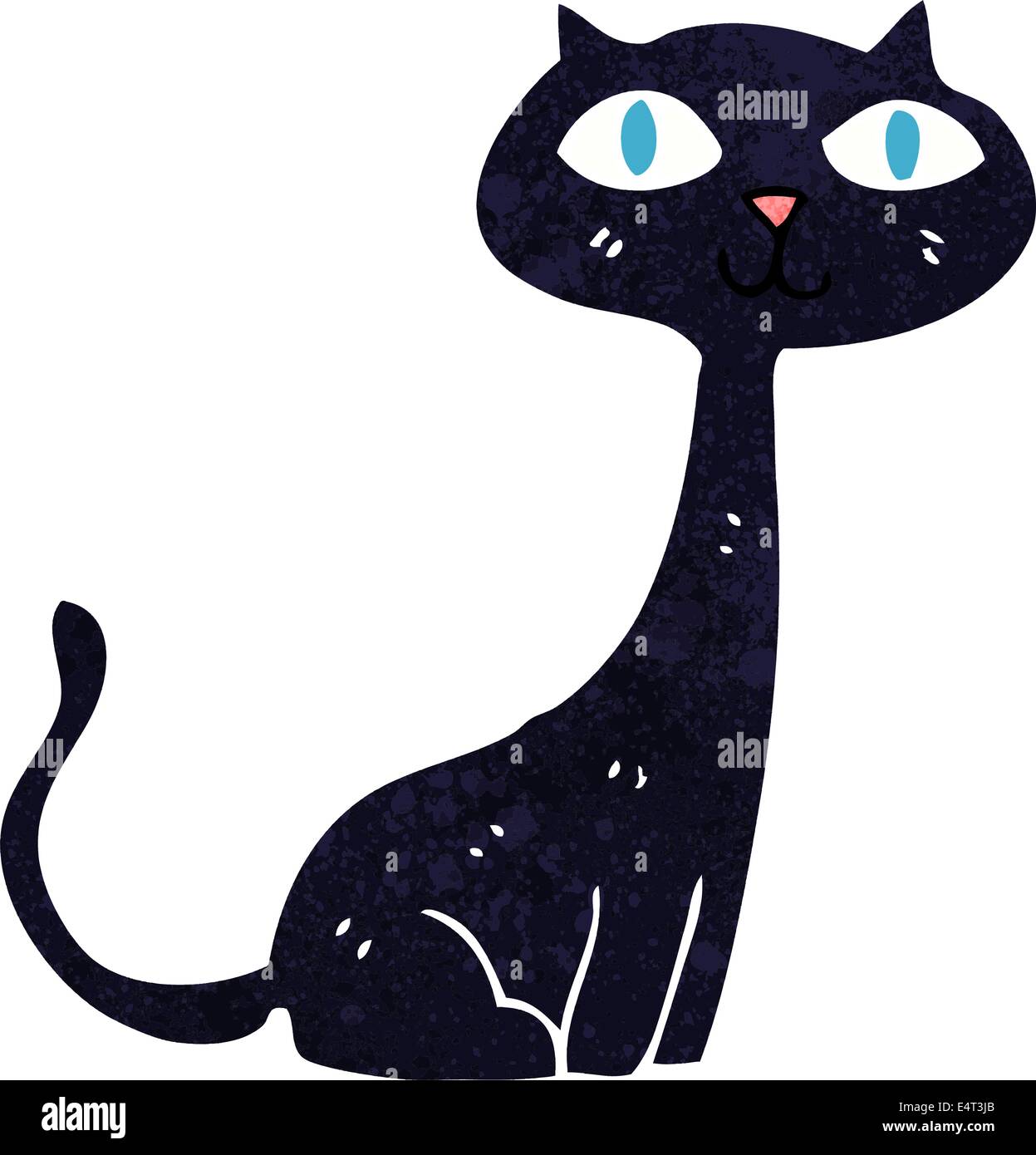 cartoon black cat Stock Vector Image & Art Alamy