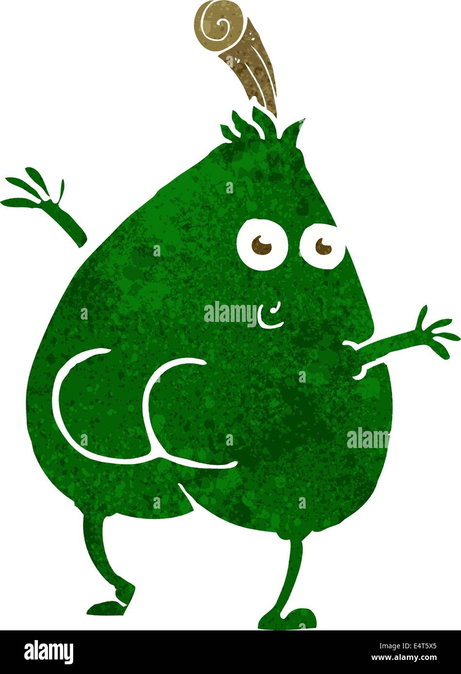 a nice pear cartoon Stock Vector Image & Art - Alamy
