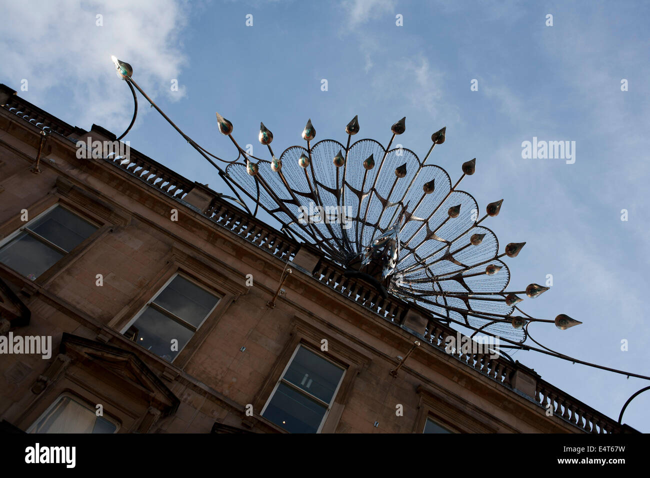 Glasgow City Centre Stock Photo Alamy