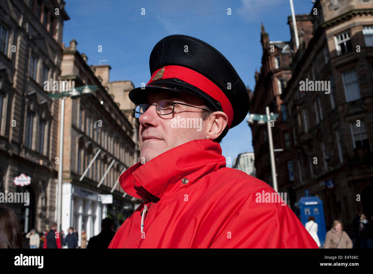 Glasgow City Centre Stock Photo