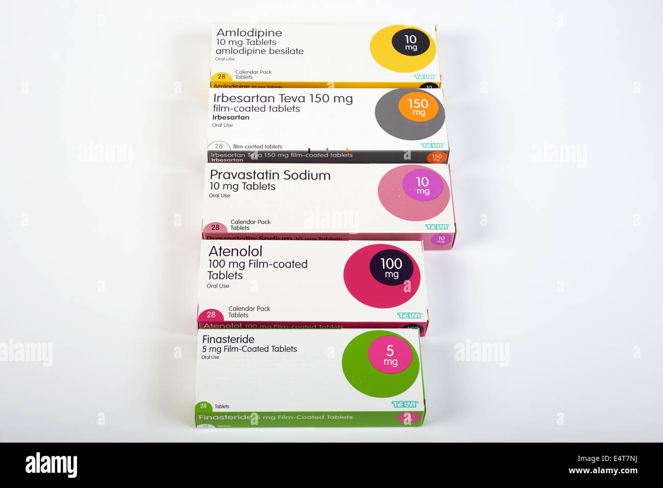 Teva medicines Stock Photo