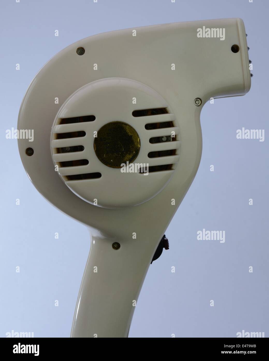 Retro Electric Hair Dryer Stock Photo Alamy