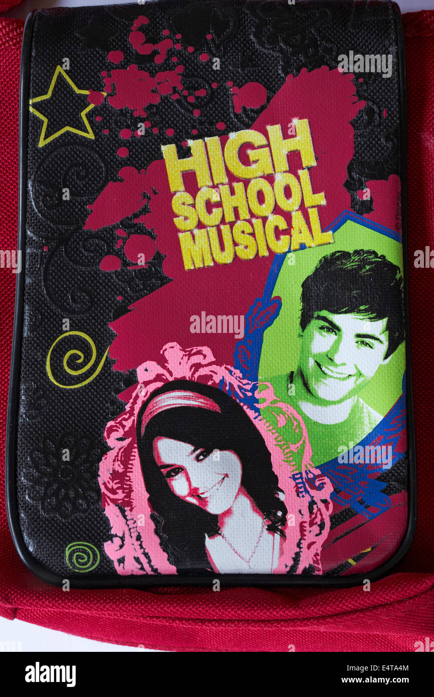 High School Musical bag close up detail Stock Photo - Alamy