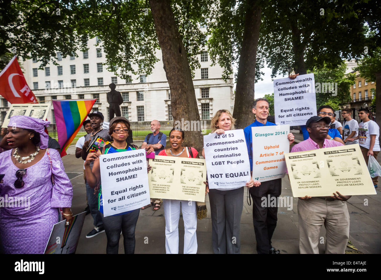 Commonwealth Games Protested Commonwealth protest hi-res stock photography and images - Alamy