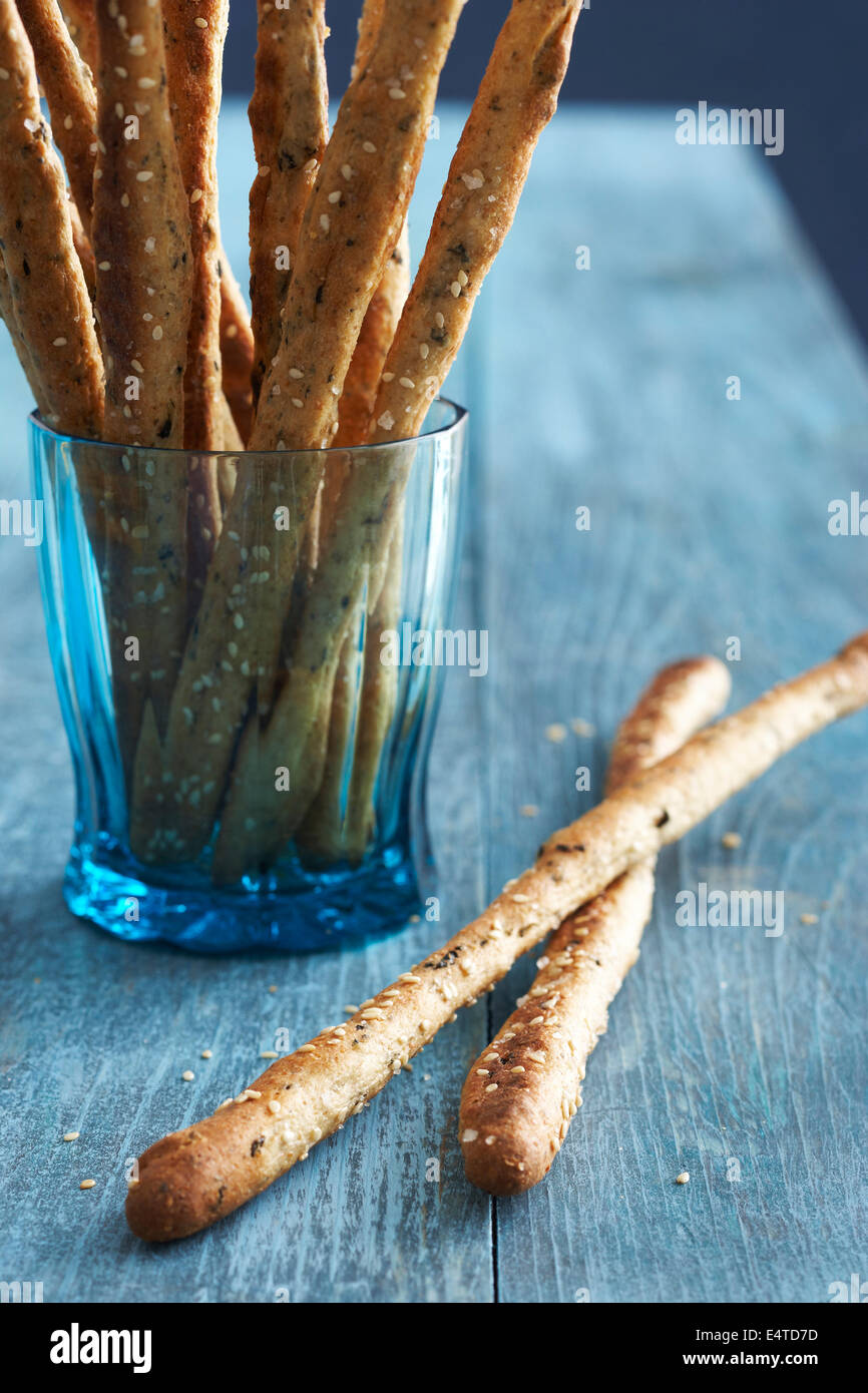 Sesame seed bread sticks hires stock photography and images Alamy