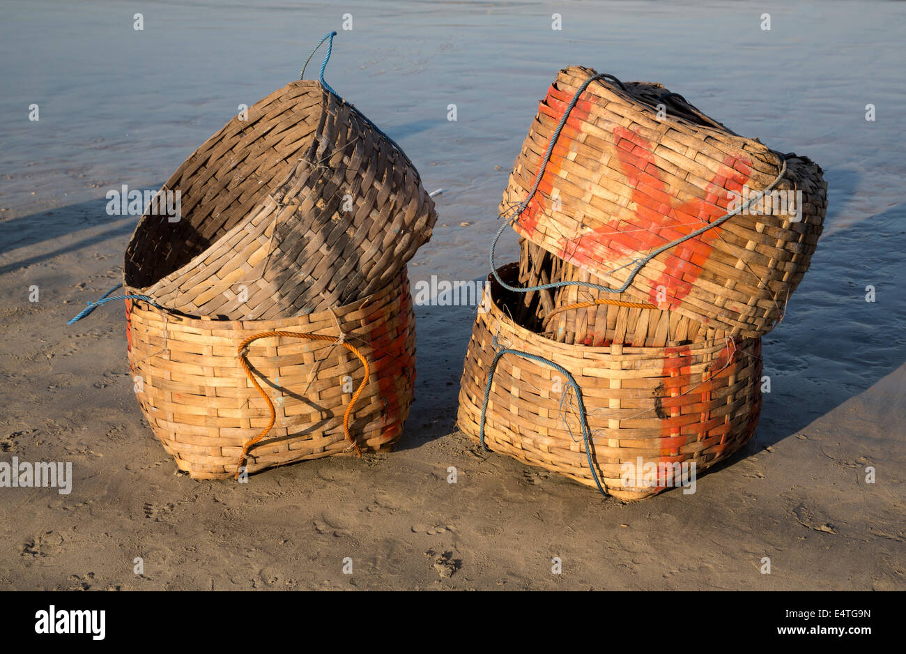 Fishing baskets hi-res stock photography and images - Alamy