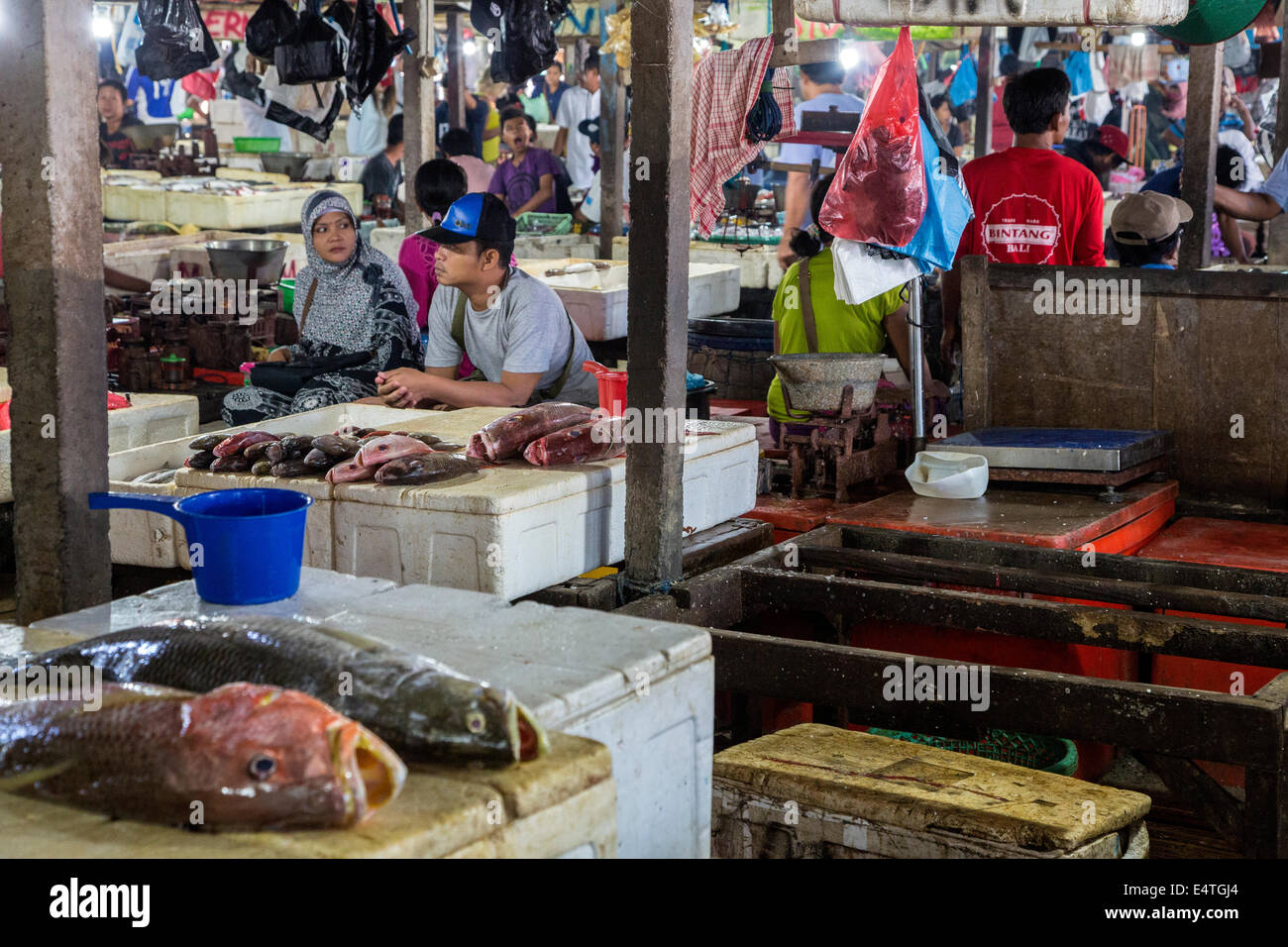 Bali, Indonesia. Jimbaran Fish Market Stock Photo Alamy