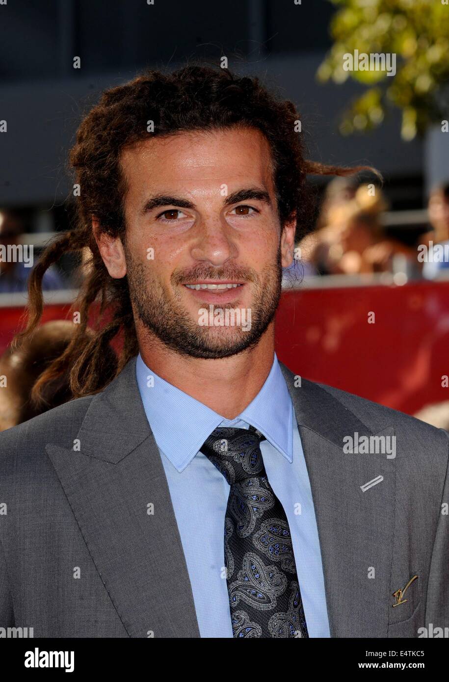 Los Angeles, CA, USA. 16th July, 2014. Kyle Beckerman at arrivals for The 2014 ESPYS - Arrivals, Nokia Theatre L.A. LIVE, Los Angeles, CA July 16, 2014. Credit:  Elizabeth Goodenough/Everett Collection/Alamy Live News Stock Photo
