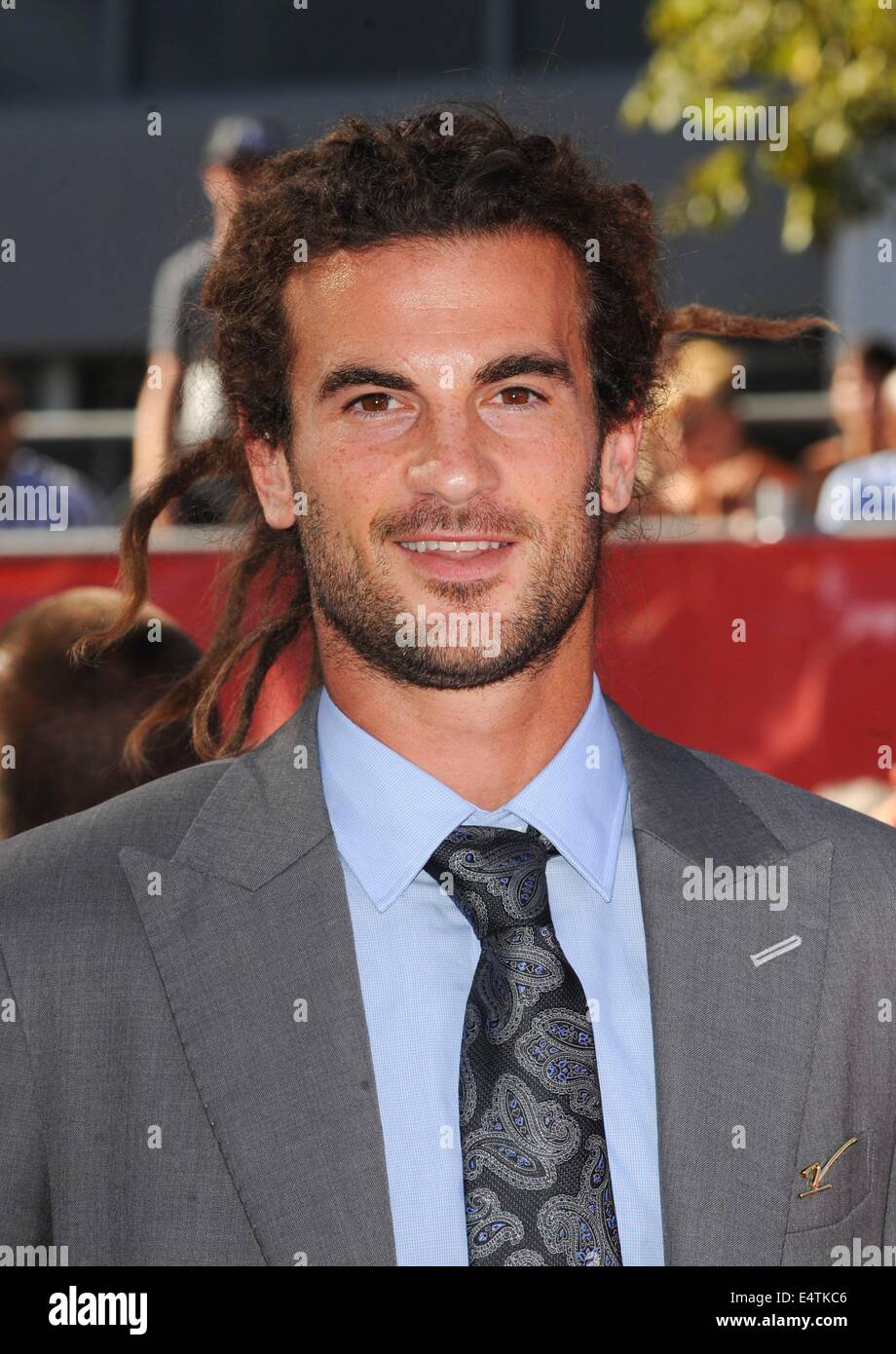 Los Angeles, CA, USA. 16th July, 2014. Kyle Beckerman at arrivals for The 2014 ESPYS - Arrivals, Nokia Theatre L.A. LIVE, Los Angeles, CA July 16, 2014. Credit:  Elizabeth Goodenough/Everett Collection/Alamy Live News Stock Photo