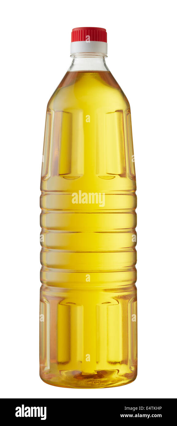 bottle of cooking oil isolated on white Stock Photo - Alamy