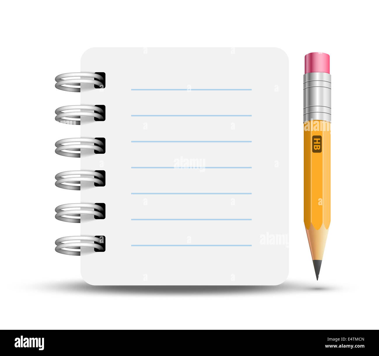 Paper spiral notebooks Stock Photo - Alamy