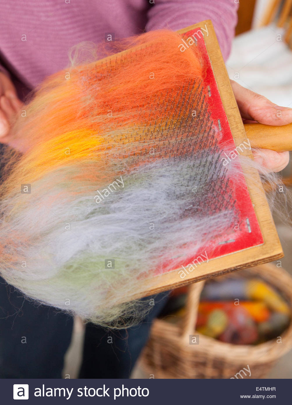 Carding And Spinning High Resolution Stock Photography and Images Alamy