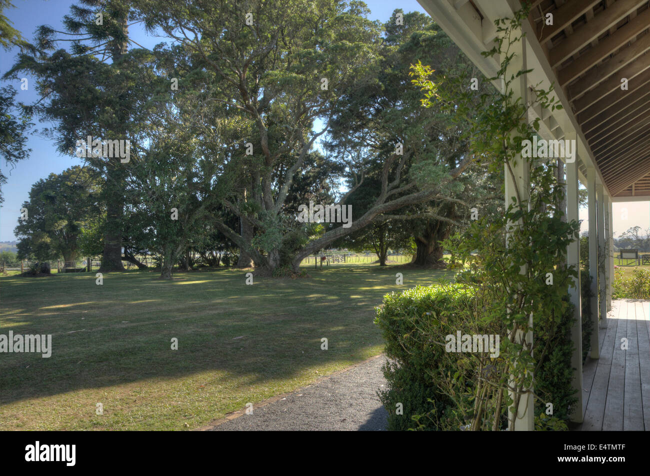 Waimate mission house Stock Photo Alamy