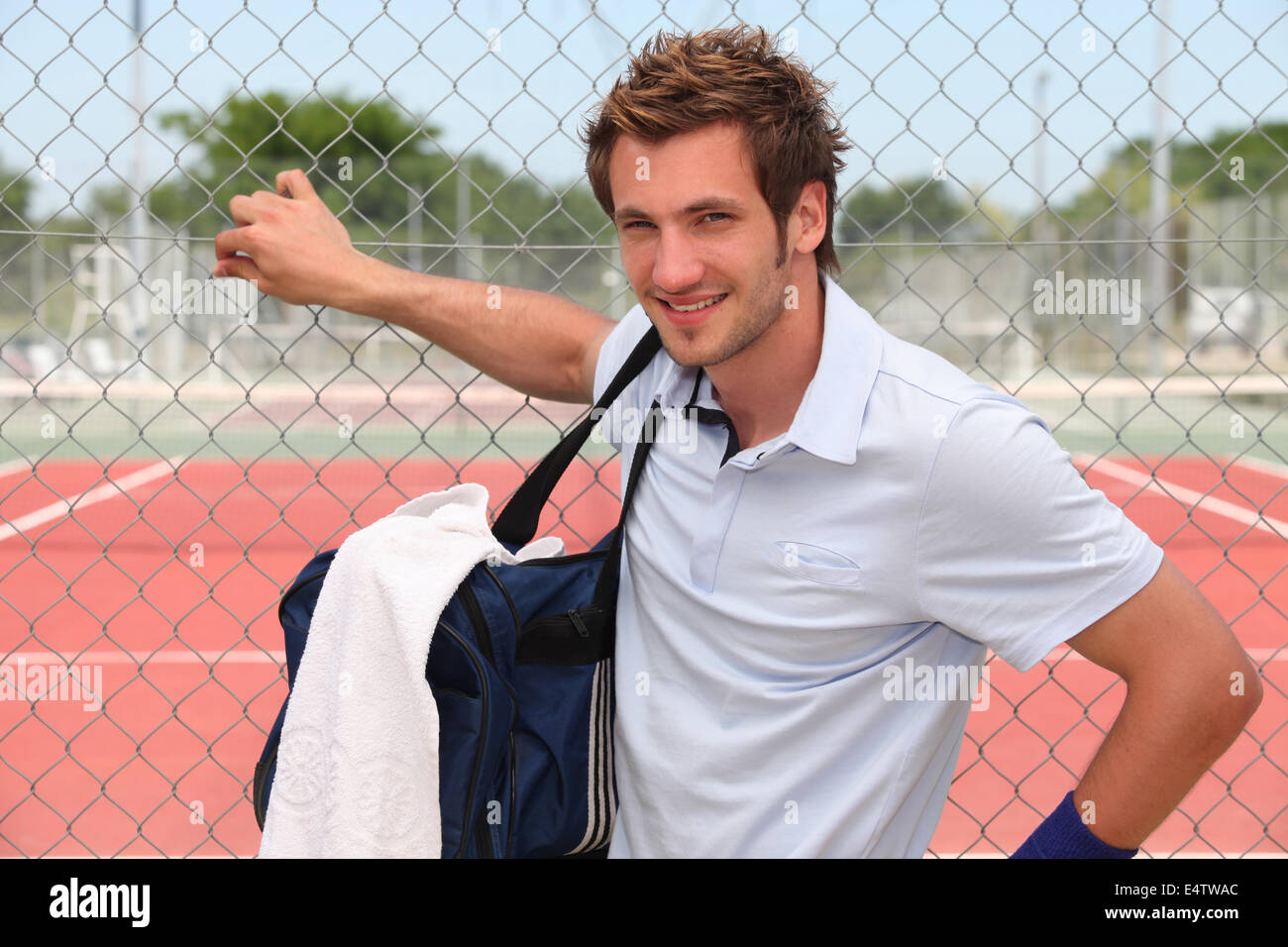 Tennisman Stock Photo