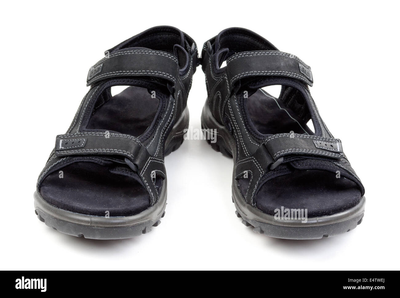 pair of mens sandals Stock Photo Alamy